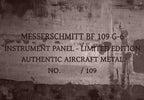 Instrument Panel of the Messerschmitt Bf 109 G-6