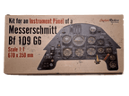 Bausatz Instrumentgerätebrett Messerschmitt Bf 109 G6 Original Größe