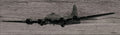 Holzdruck Boeing B-17