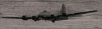 Holzdruck Boeing B-17